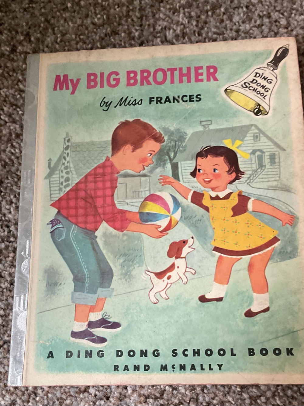 Vintage "My Big Brother"  
A Ding Dong School Book by Miss Frances